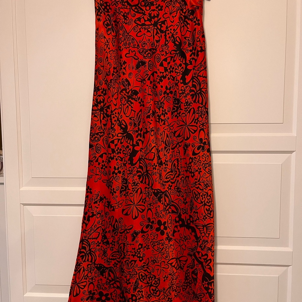 Silk Maxi skirt from Peach Berserk